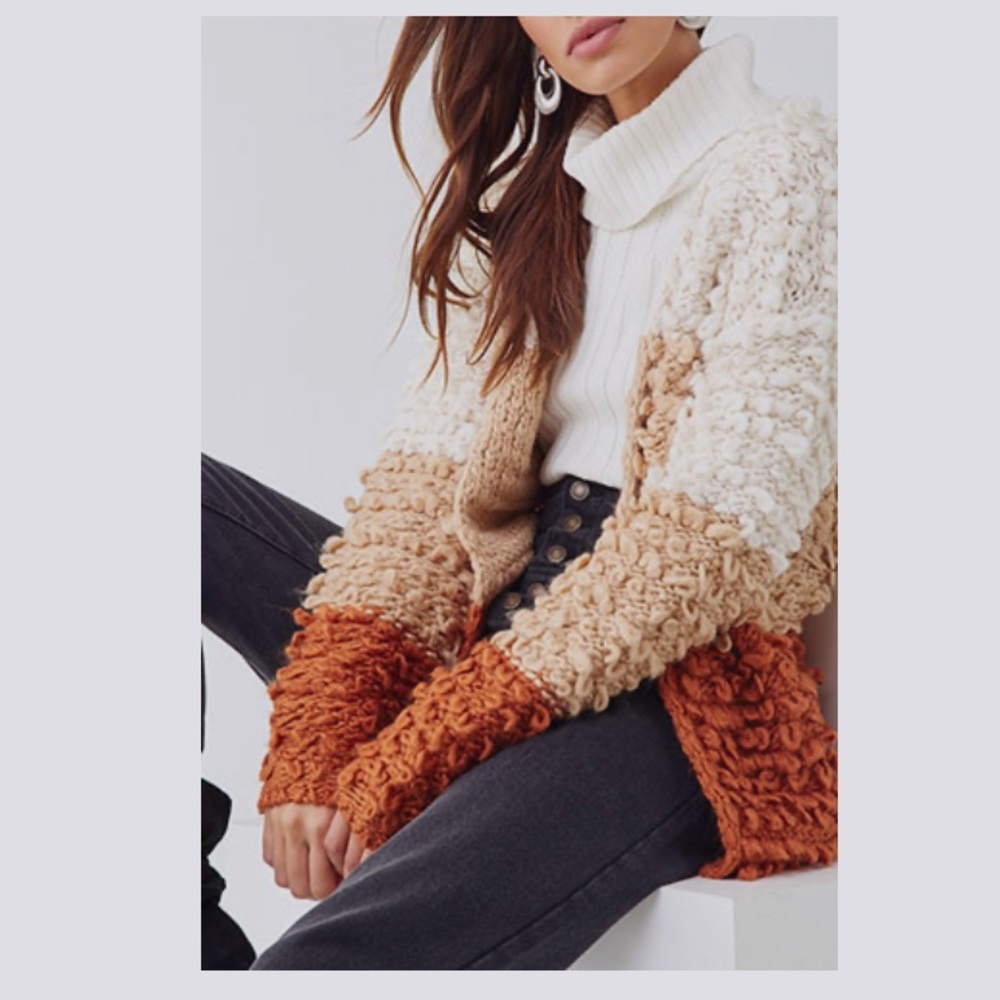 NWT Colorblock Cardigan